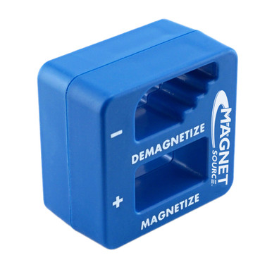 Magnetizer/Demagnetizer for Small Tools - 2'' L x 2'' W¸ Blue 07524