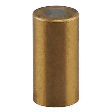 Alnico Shielded Assembly - 0.25'' Dia. x 0.5'' H, brass shield, 0.14 lbs. pull AAB2550BX