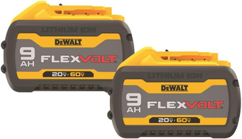 DeWalt 2 Pack Genuine OEM 20/60V Max Flexvolt Li-Ion 9.0ah Batteries - N805500-2PK