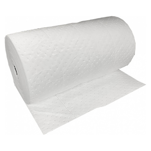 Essentials 30 in. x 150 Ft. L Oil Only Three-Ply Heavyweight Sorbent Roll