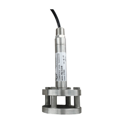 Dwyer Series PBLT2 Submersible Level Transmitter w/100 Ft. Polyurethane Cable, 25 PSI