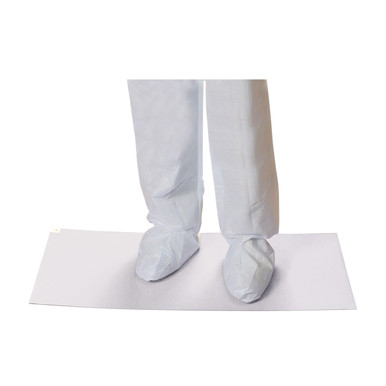 White 18'x36" Contamination Control Mat, 18"x 36", White, 30 Layers, 8 per Case Contamination Control Mats 100-93-183638W