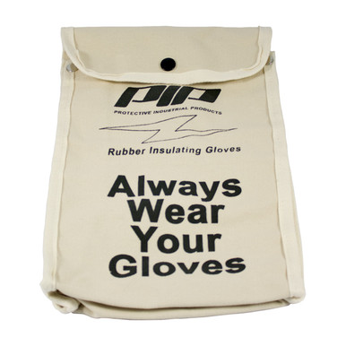 Natural OS NOVAX, Canvas Bag for 11 In. Electrical Rated Glove, Natural Electrical Glove Bags 148-6011