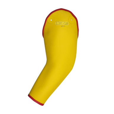 Yellow S NOVAX Insulating Sleeve, Class 2, Yellow Over Red Novax Rubber Insulating Sleeves 1 Pair 199-2-SMALL