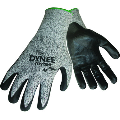 Seamless Knit HPPE,Nitrile,Foam Grip on Palm & Fingers, Gray, 2XL - Size 2XL, Gray 1 Pair - Gloves with PolyKor Fiber 1UHD4002X