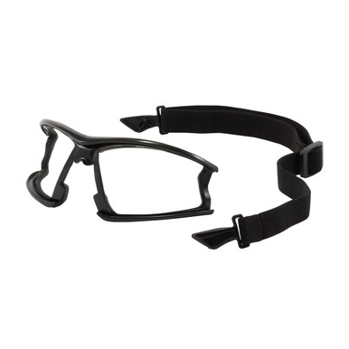 Black OS Supersonic, Dust Goggle Conv Kit, Incl Foam Pad & Elastic Strap Bouton Rimless Frame 1 Pair 250-34-FOAM