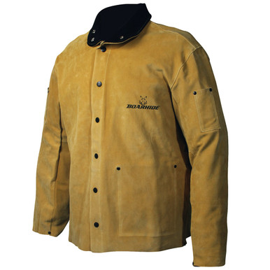 Coat, 30", Welders, Gold Boarhide, Medium - Size M, Gold, FR Clothing-Welding, 1 Unit 3030-4