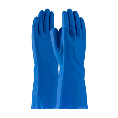 Blue XL Assurance Unsupport Nitrile, Bl., 15 Mil, 13 Inch, Unlined, Diamond Unsupported Nitrile Gloves 1 Dozen 50-N140B/XL