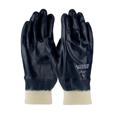Natural XL ArmorLite, Interlock Liner, LW, Bl., Nitrile Fully Coated, KW Coated Supported Gloves 1 Dozen 56-3171/XL