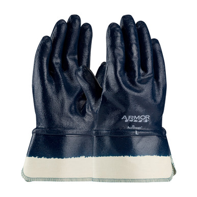 Natural M ArmorLite, Interlock Liner, LW, Bl., Nitrile Full Coat, Plastic SC Coated Supported Gloves 1 Dozen 56-3176/M