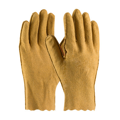 Yellow M Textured Vinyl Coated, Interlock Lined, Soft Textured Vinyl Coated Supported Gloves 1 Dozen 59-2515/M