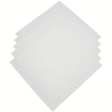 9" X 9" Clean Room Pre-Saturated Wiper Wiper - Size Os, White, CE Supplies, 1 Bag WIPE-9x9PS