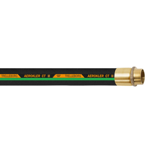 Trelleborg Aerokler CT 1 1/4 in. Low Temp. Aviation Fueling Hose Assemblies w/ Brass Male NPT Ends