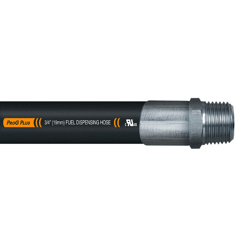JME ProG Plus 3/4 in. Fuel Dispensing Hose Assemblies w/ Male NPT x Swivel Male NPT Ends