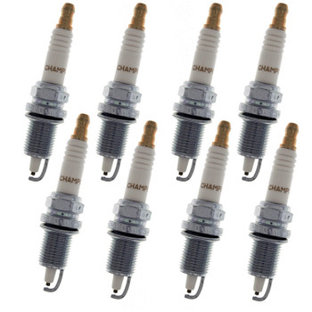 Champion 8 Pack of Genuine OEM (956S) Spark Plugs - QC12PEP-8PK