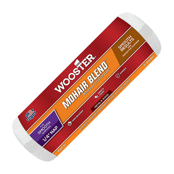 Wooster Genuine 9" Mohair Blend 1/4" Nap Roller Cover - R207-9