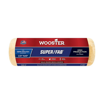 Wooster Genuine 9" Super/Fab 1/2" Nap Roller Cover - R240-9