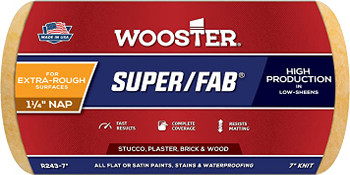 Wooster Genuine 7" Super/Fab 1¼" Nap Roller Cover - R243-7