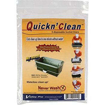 Wooster Genuine Quickn' Clean Wide Boy Bucket Liner 5-Pack, R472