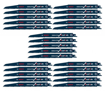 Bosch 25 Pack of Genuine Recip Blades # RDN9VB-25PK