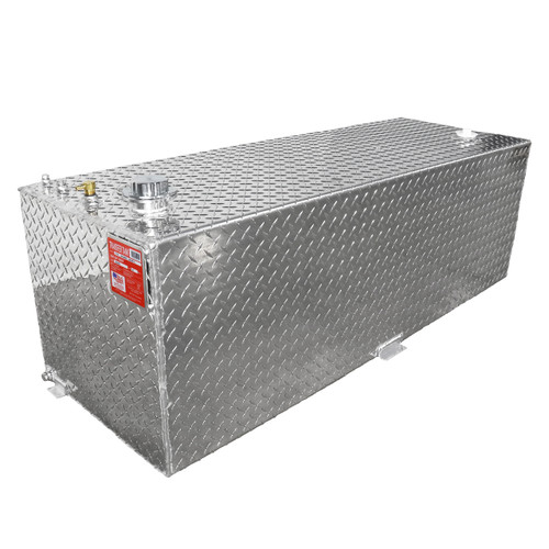 RDS Manufacturing 91 Gallon Aluminum Rectangular DOT Certified Transfer Tank