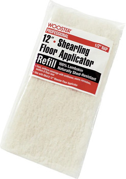 Wooster Genuine 12" Wooster Wool Floor Applicator 1/2" Refill - RR612-12