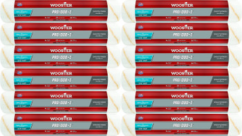 Wooster Genuine 14" Pro/Doo-Z 3/8" Nap Roller Cover 2-Pack, RR642-14-2PK