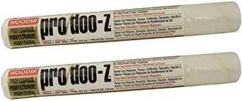 Wooster Genuine 18" Pro/Doo-Z 3/8" Nap 2-Pack Roller Cover - RR642-18-2PK