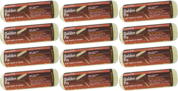Wooster Genuine 9" Golden Flo 3/4" Nap 12-Pack Roller Cover - RR662-9-12PK
