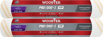 Wooster Genuine 14" Pro/Doo-Z FTP 3/16" Nap Roller Cover 2-Pack, RR665-14-2PK