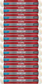 Wooster Genuine 18" Pro/Doo-Z FTP 3/8" Nap Roller Cover 12-Pack, RR666-18-12PK
