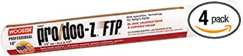 Wooster Genuine 18" Pro/Doo-Z FTP 1/2" Nap 4-Pack Roller Cover - RR667-18-4PK