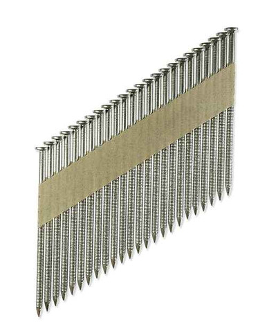 Simpson Strong Tie-S12A237T31, 2-3/8", 12 Gauge, 31–34 Degree Paper Tape, Clipped Head, Ring-Shank Nail Collated (1,000/Pkg)
