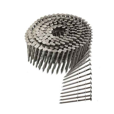 Simpson Strong Tie-S13A250SNBP, 2-1/2", 15 Degree, Wire Coil, Full Round Head, Ring Shank Siding Nail (900/Pkg)