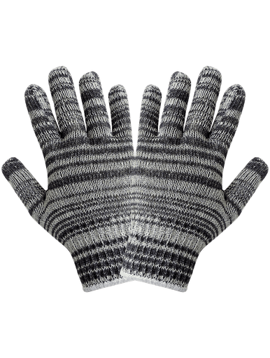 Heavy Multi-Colored String Knit Glove Size 9(L) 300 Pair, #S92K