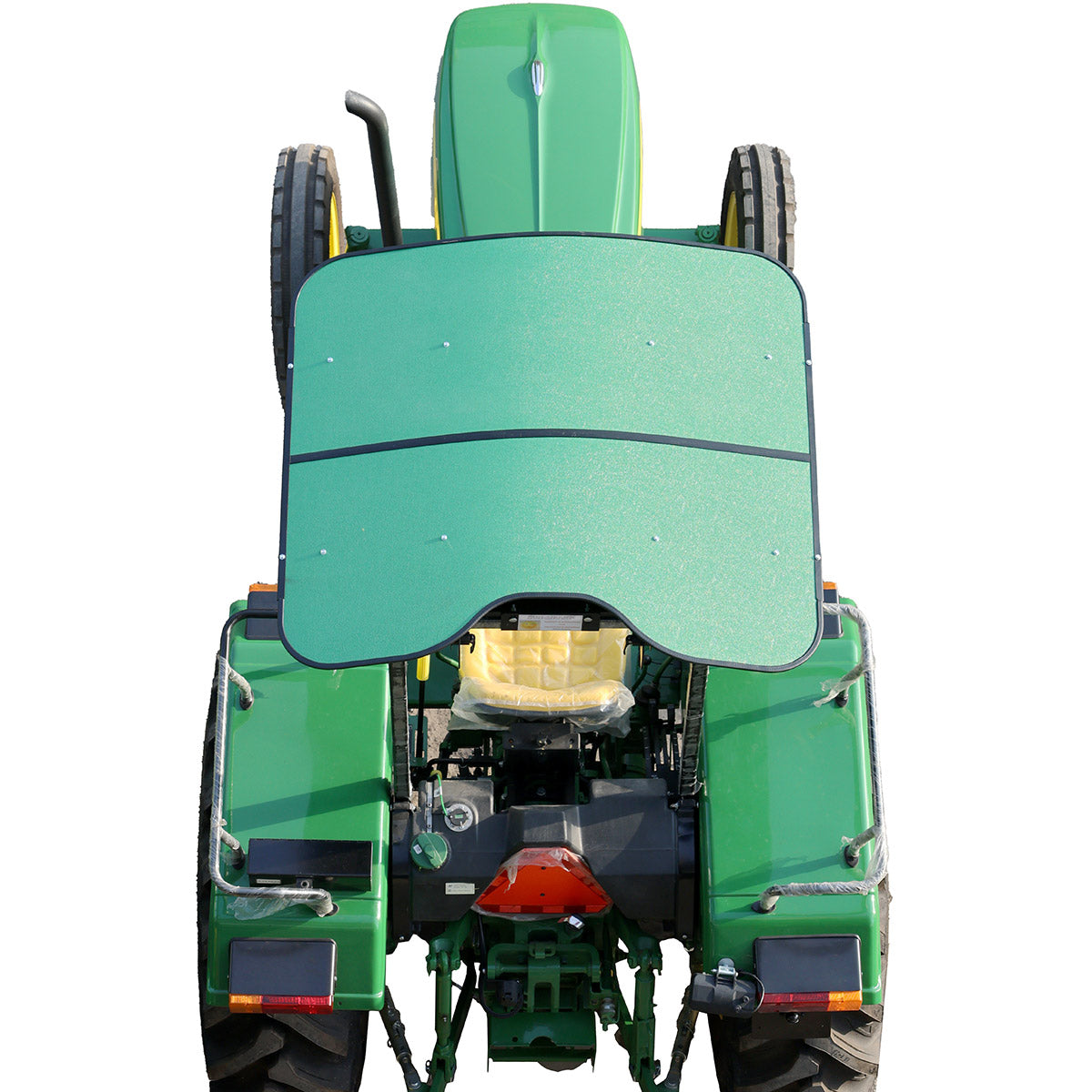 Sun-Smart Tractor & Mower Sunshade Canopy - ROPS Mount, Compact Size, Green
