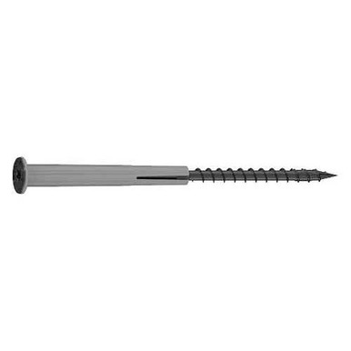 Simpson Strong-Tie .195" x 6" Strong-Drive SDPW Deflector Screws, Six Lobe, Washer Head, Gray (50/Pkg) #SDPW19600-R50