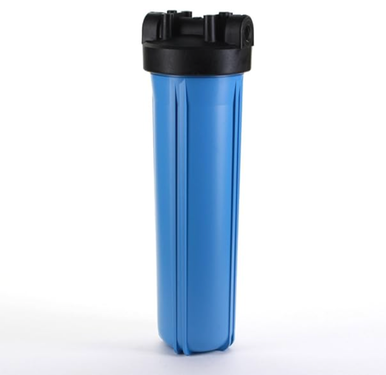 Hydronix HF45-20BLBK34, 20" Blue, 4.5" Body, 3/4" Black Cap Filter Housing