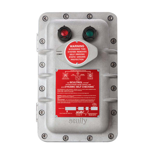 Scully ST-35-115-EL Multiple Point Optic Sensing Overfill Prevention Controller w/ Indicator Lamps, 115V AC