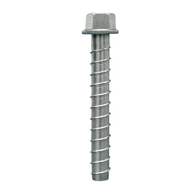 Simpson Strong Tie 1/2" x 3" Titen HD Hex Head Heavy-Duty Screw Anchors, Zinc (25/Pkg) #THD50300H