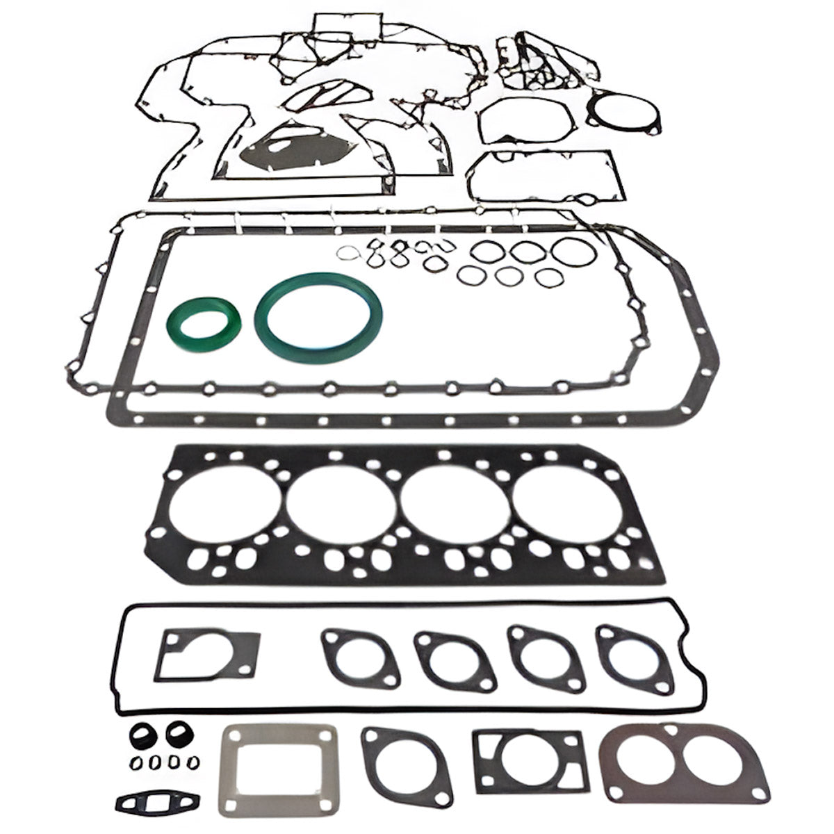 TISCO Full Gasket Set Less Crankshaft Seals for John Deere, RE501455