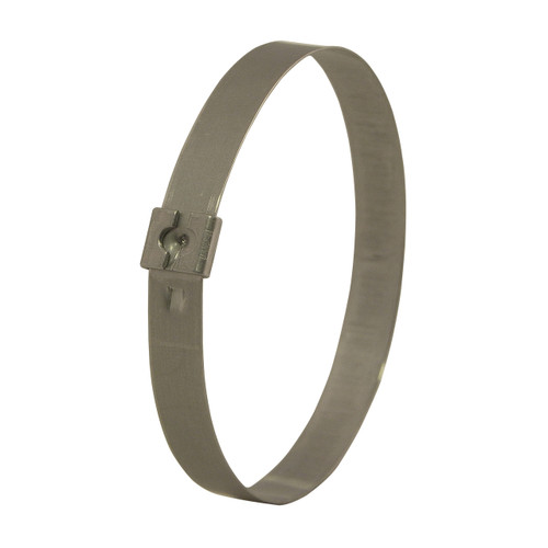 Band-It 3/8 in. 304 Stainless Steel Tie-Lok Ties - Bag of 100