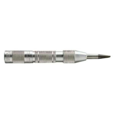 General Tools Ball Bearing Automatic Center Punches, 5 in, 1-1/4 in tip, Aluminum, 1/EA, #77