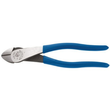 Klein Tools 2000 Series High-Leverage Diagonal Cutter Pliers, 8 in, Bevel, 1/EA, #D200048