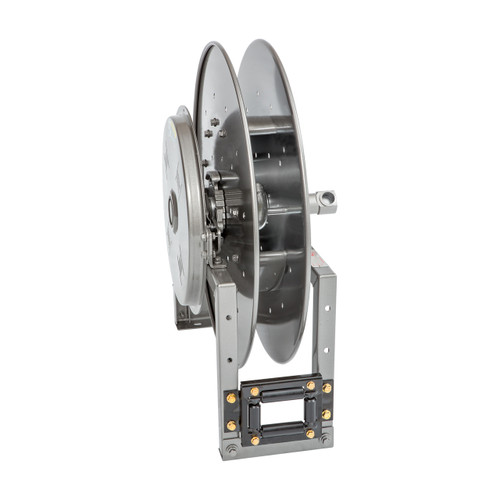 Hannay Reels V-800 Series Aviation Spring Rewind Reel, Reel Only, 1 in. x 35 ft., V-816-25-26-10.5B