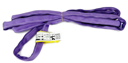 DD Sling VR1 Viking Seamed Purple Endless 0.60 in. Dia. Roundsling