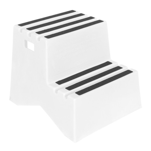 Vestil VST-2-WT Polyethylene Marine 2 Step Stool