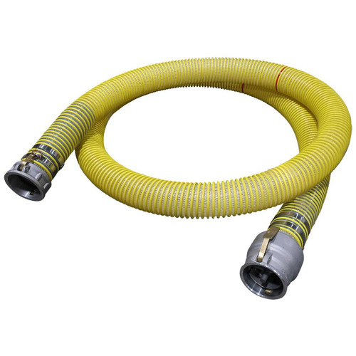 Kuriyama VaporFlex 4 in. Heavy Duty Reinforced Vapor Recovery Hose Assemblies w/ Part C Female Coupler x CPP Ends