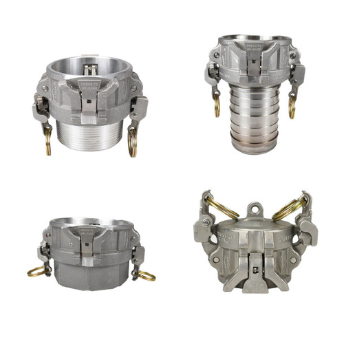 Dixon 4 in. Aluminum Venting EZ Boss-Lock Cam & Groove Fittings
