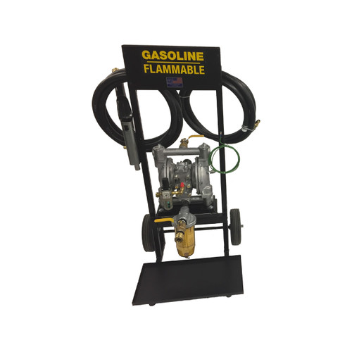 WEN Industries Accelerator 201TS Mobile Gas/Diesel Transfer System w/ 12V DC Pump